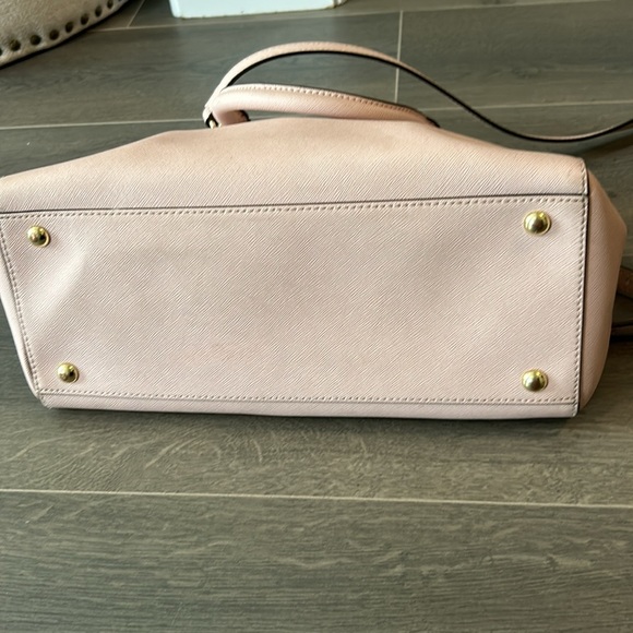 Michael Kors Baby Pink Crossbody Satchel Bag (read description) - Picture 9 of 17